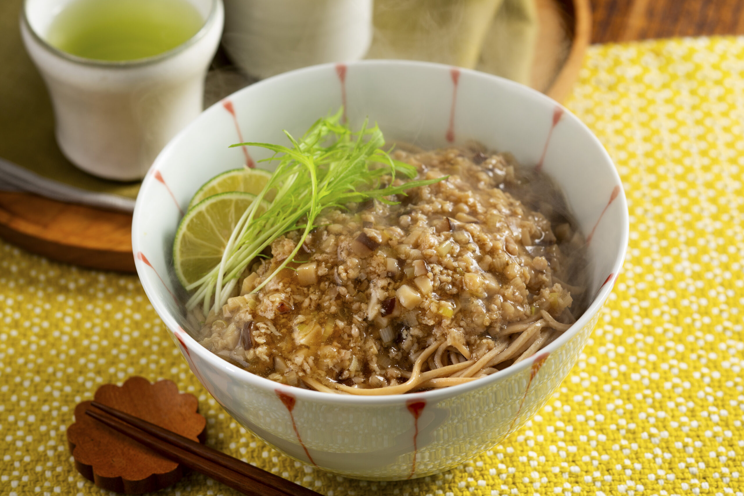鶏そぼろあんかけそば