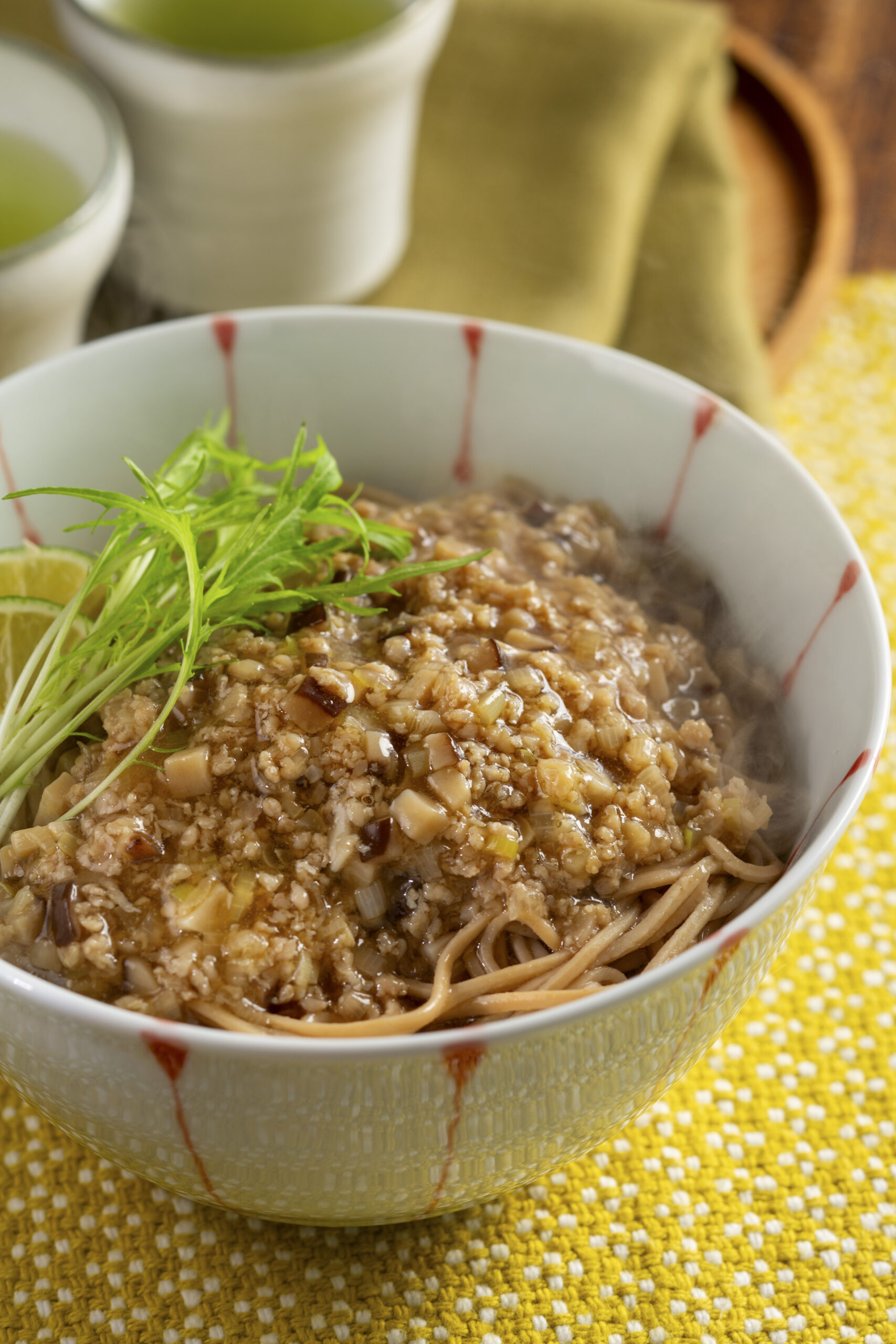鶏そぼろあんかけそば