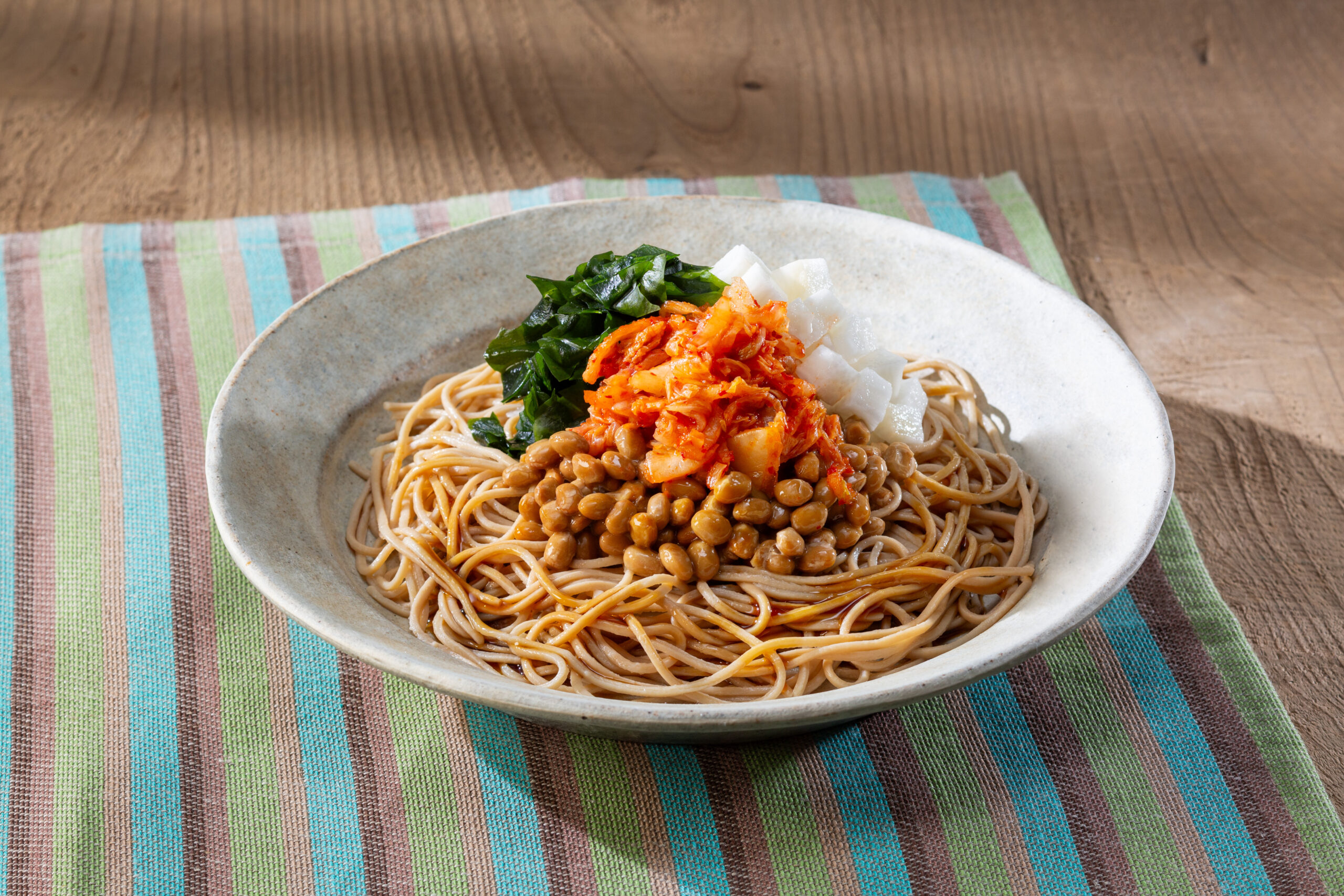 王道ねばとろキムチ麺