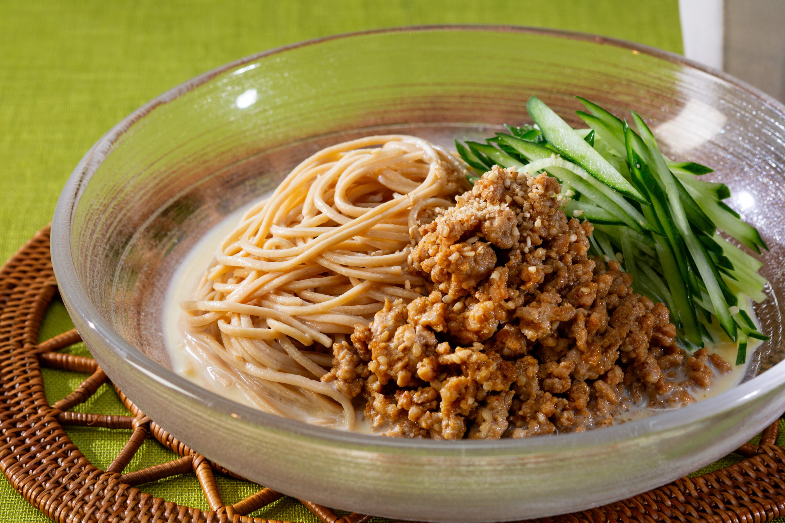 そぼろ豆乳麺