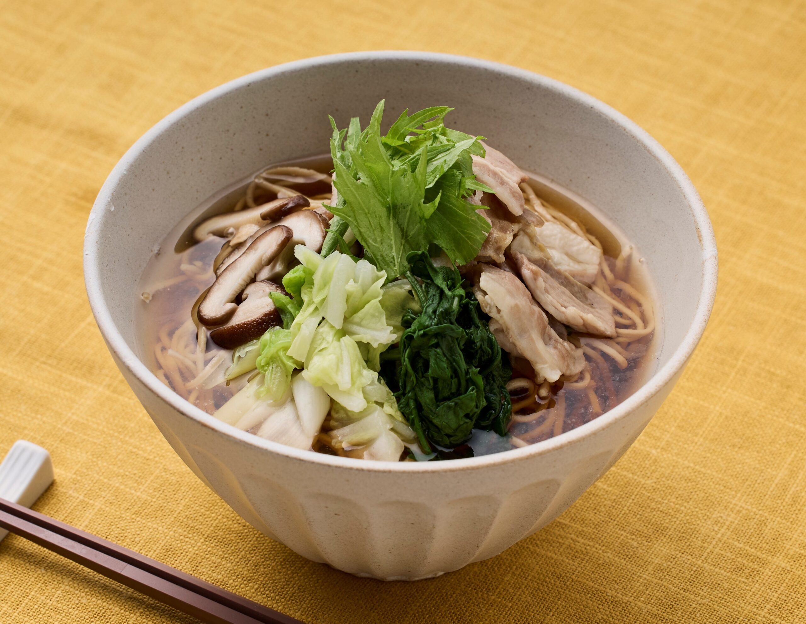 旬の野菜麺(冬)